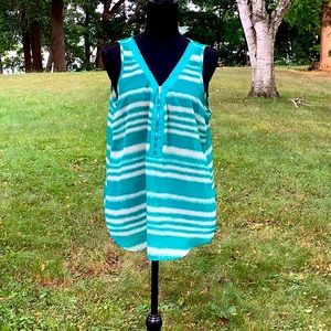 Zipper collar blouse